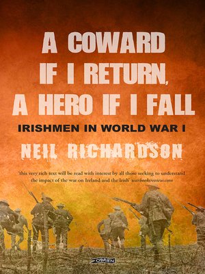cover image of A Coward if I Return, a Hero if I Fall